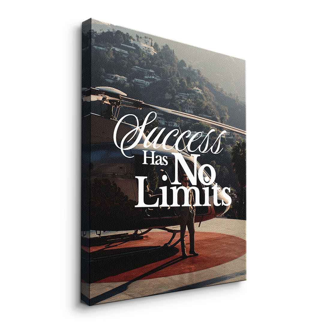 Success has no limits Leinwandbild Seite