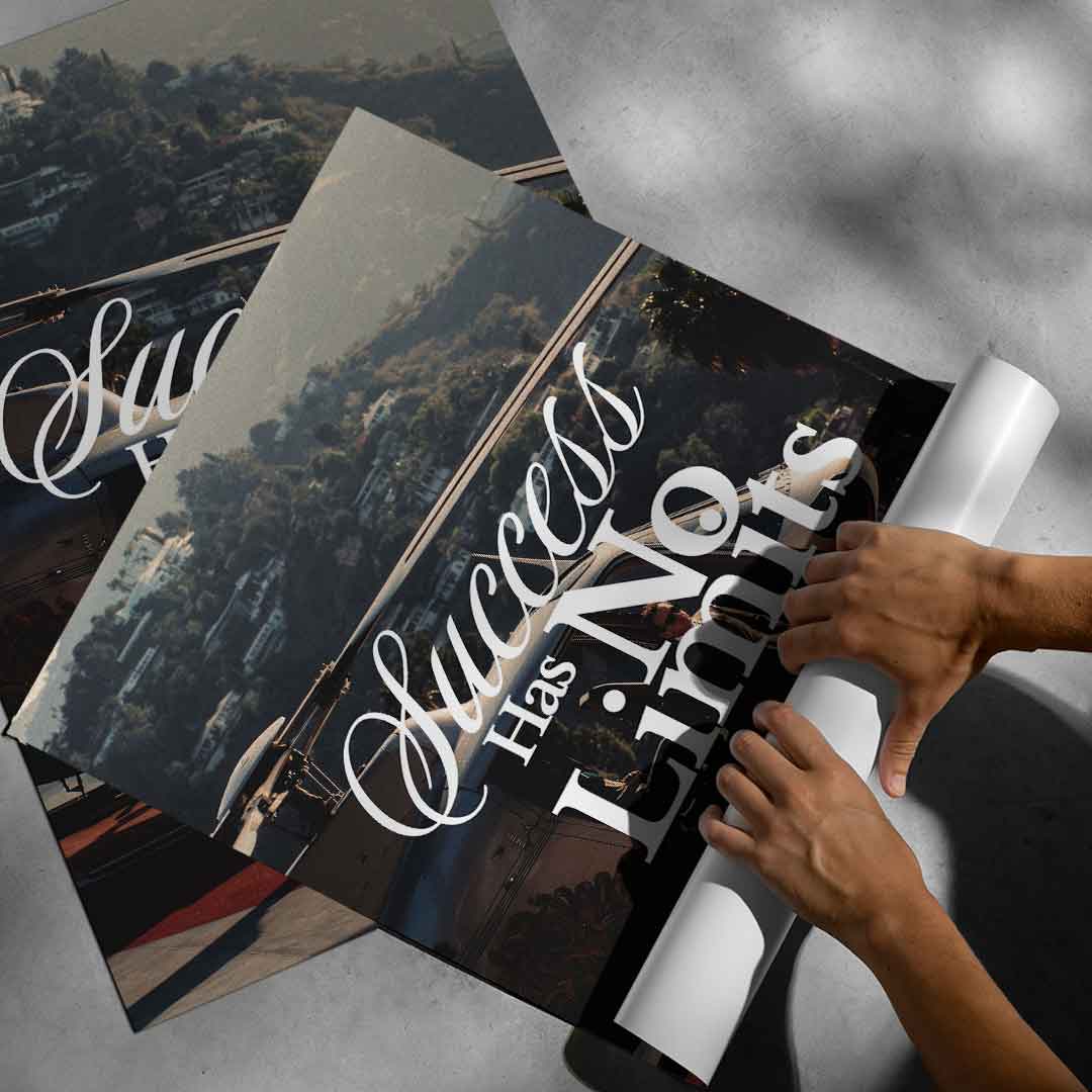 Success has no limits Poster Rolle