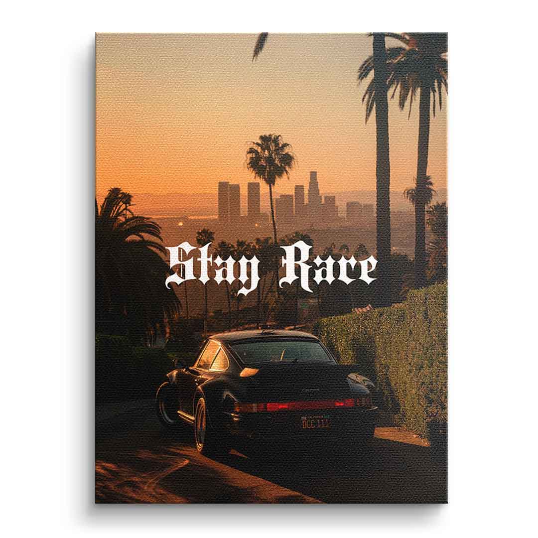 DOTCOMCANVAS Stay Rare Leinwandbild Vorderansicht ohne Rahmen