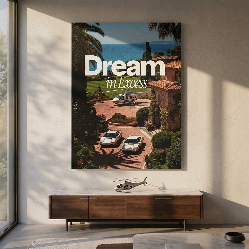 Dream in Excess Canvas Room