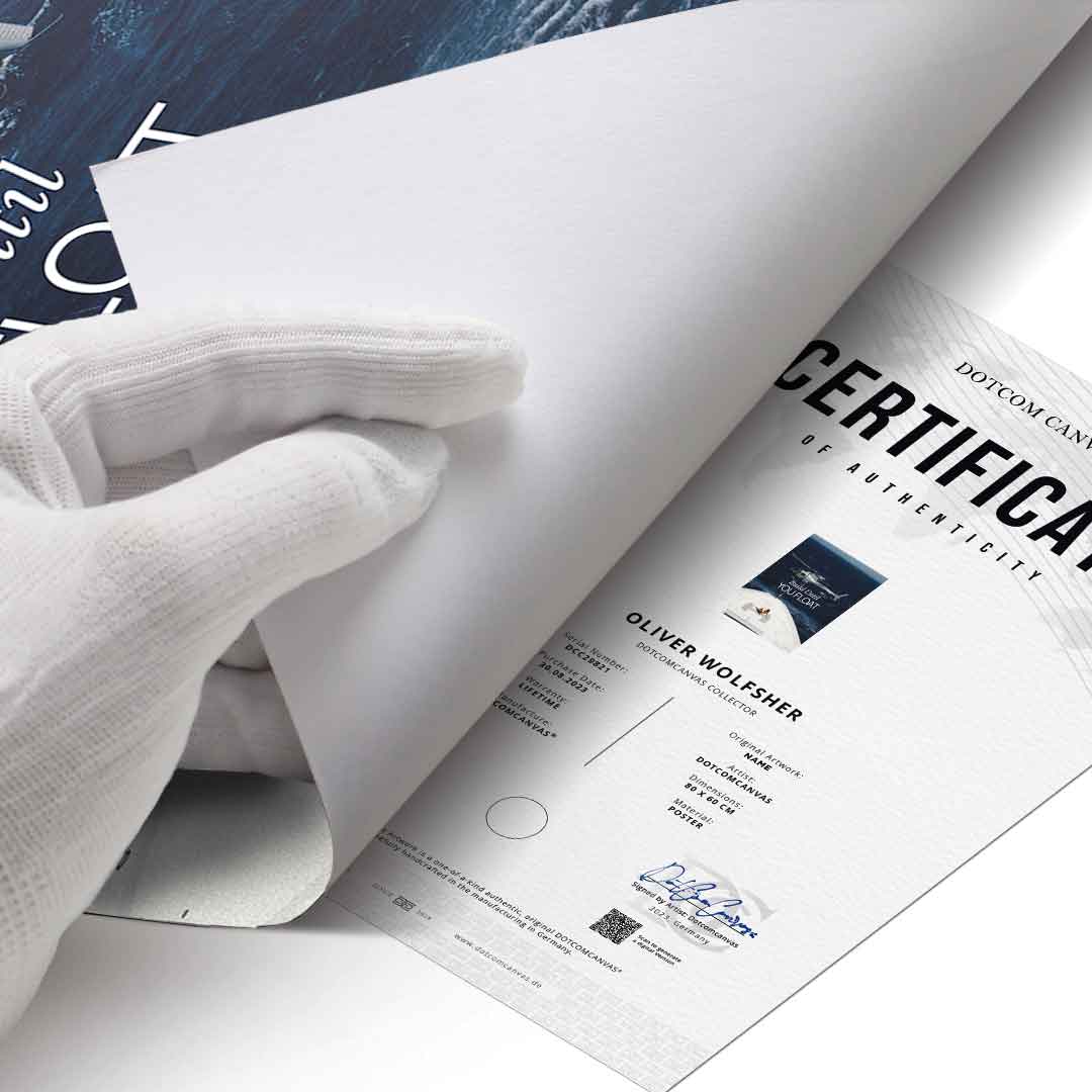 Build Until You Float Poster Certificat