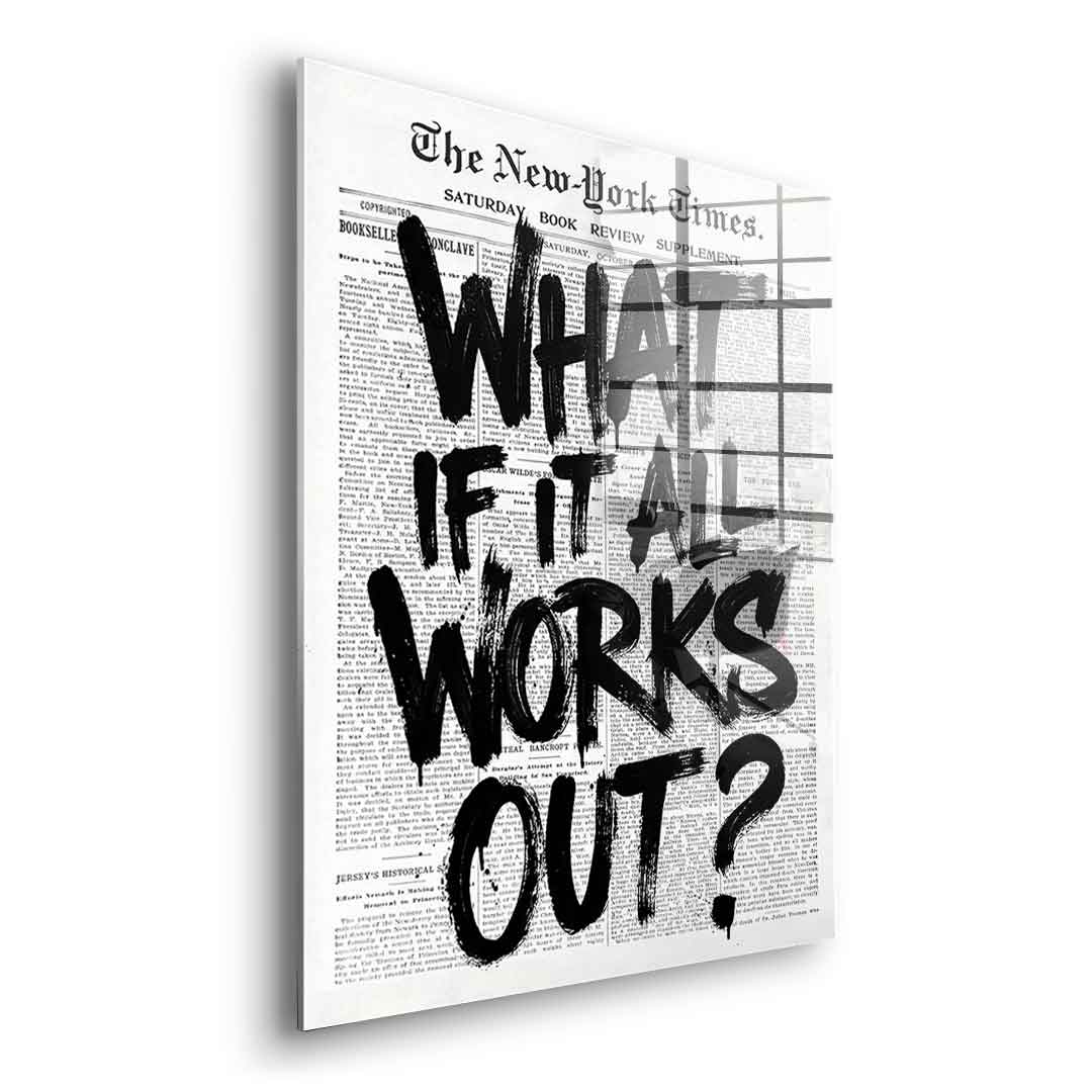 What if it all works out Acryl 12