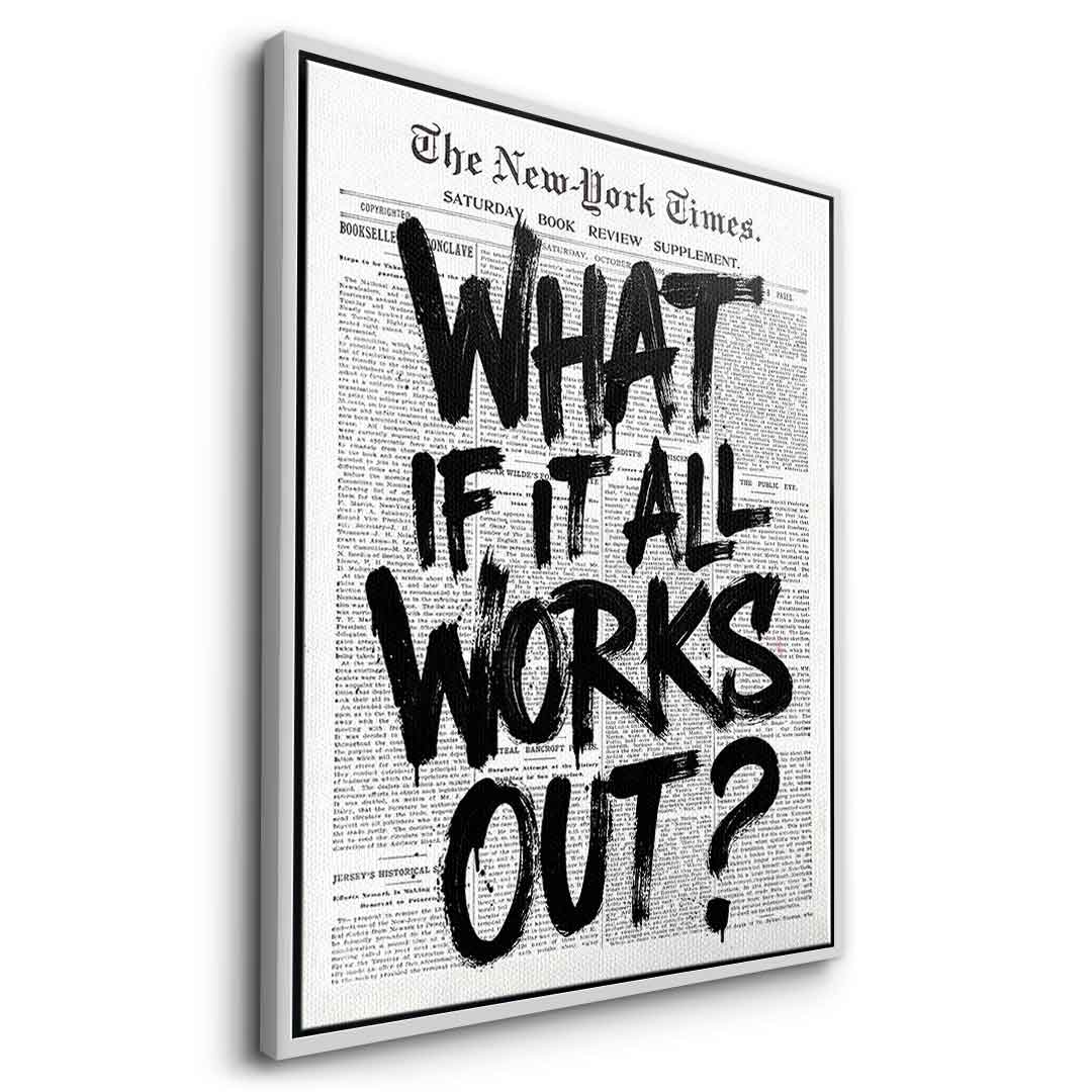 What if it all works out Canvas 12