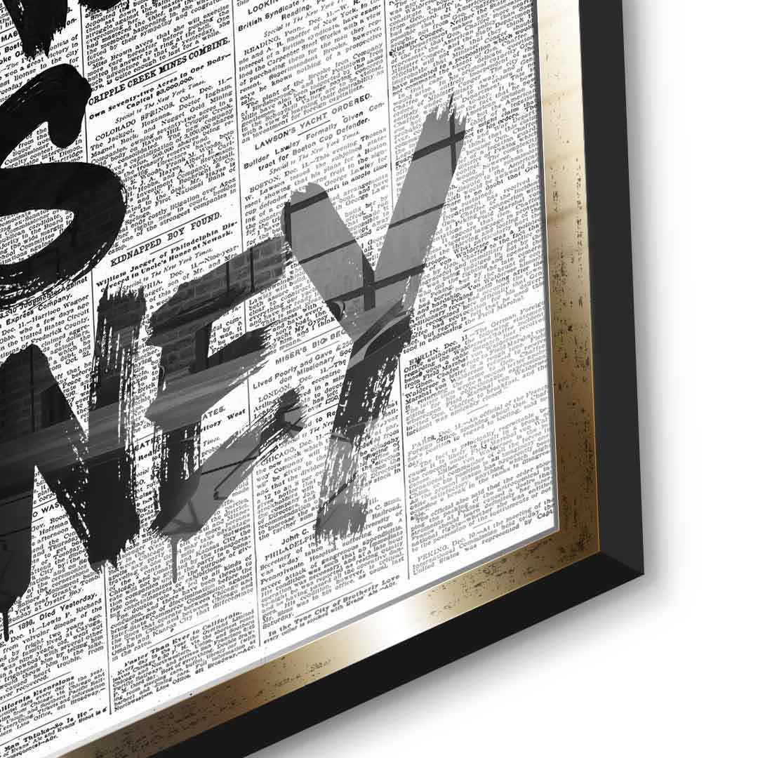 All we need is money - Detail Gold
