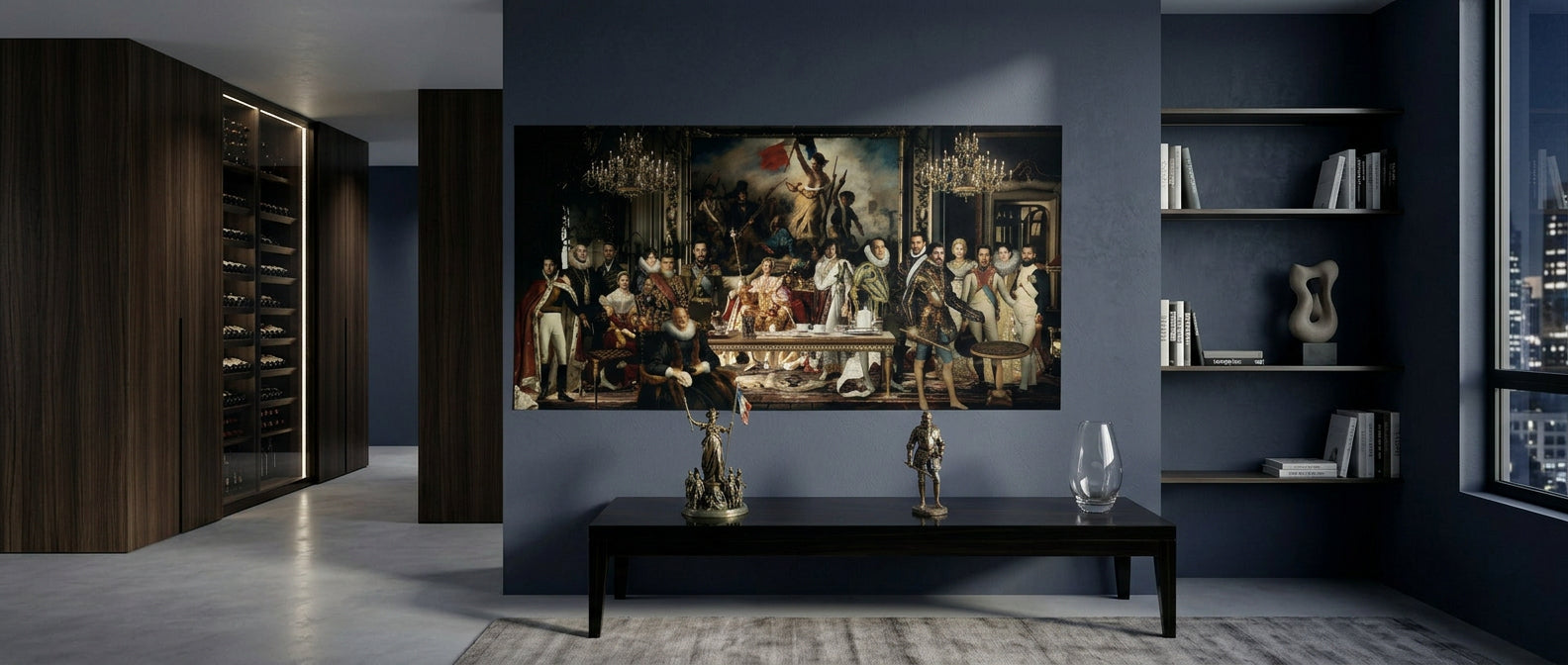 Hollywood Royals Poster Banner