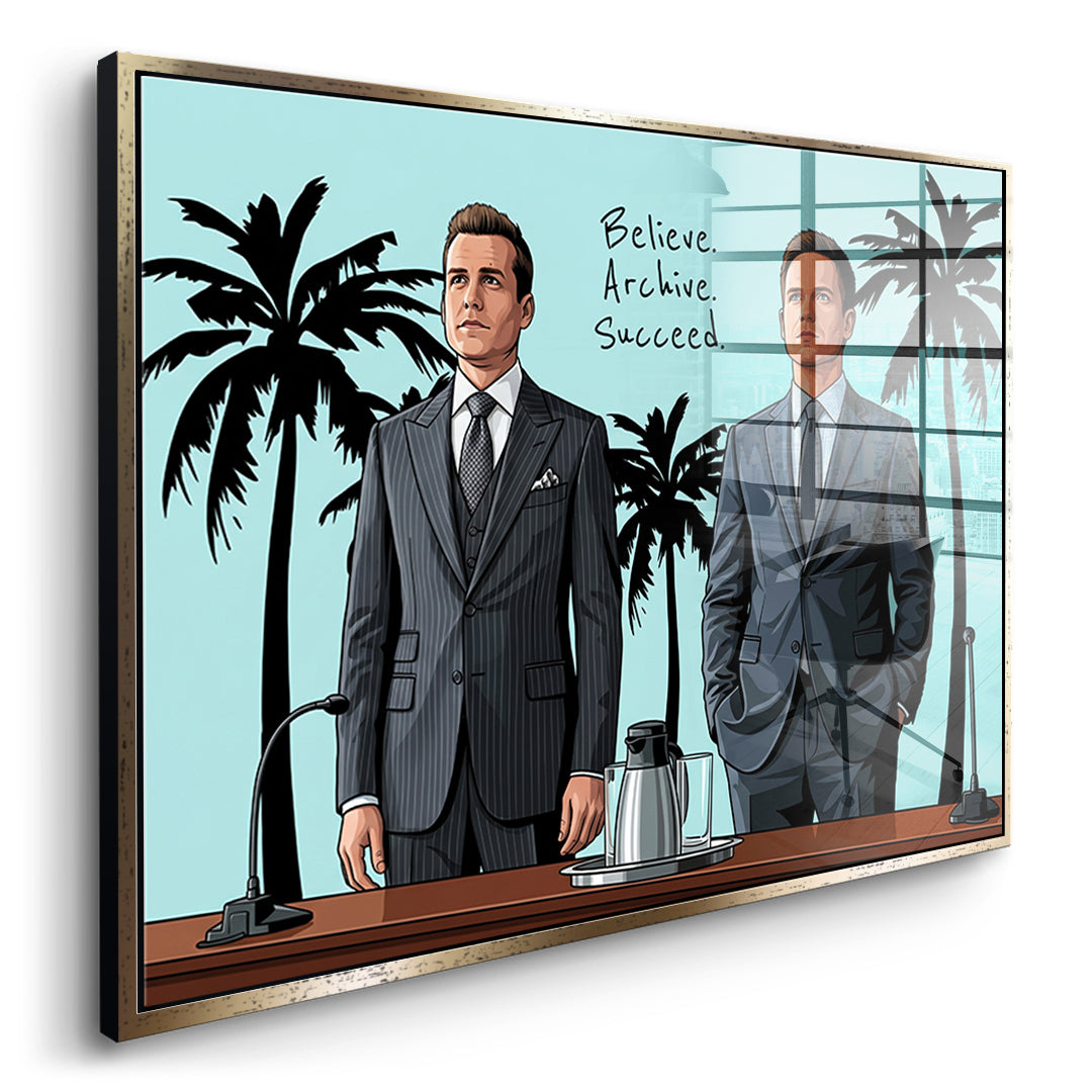 detail silver frame