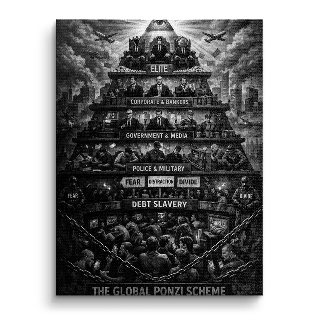 Elite Pyramide Leinwand ohne Rahmen