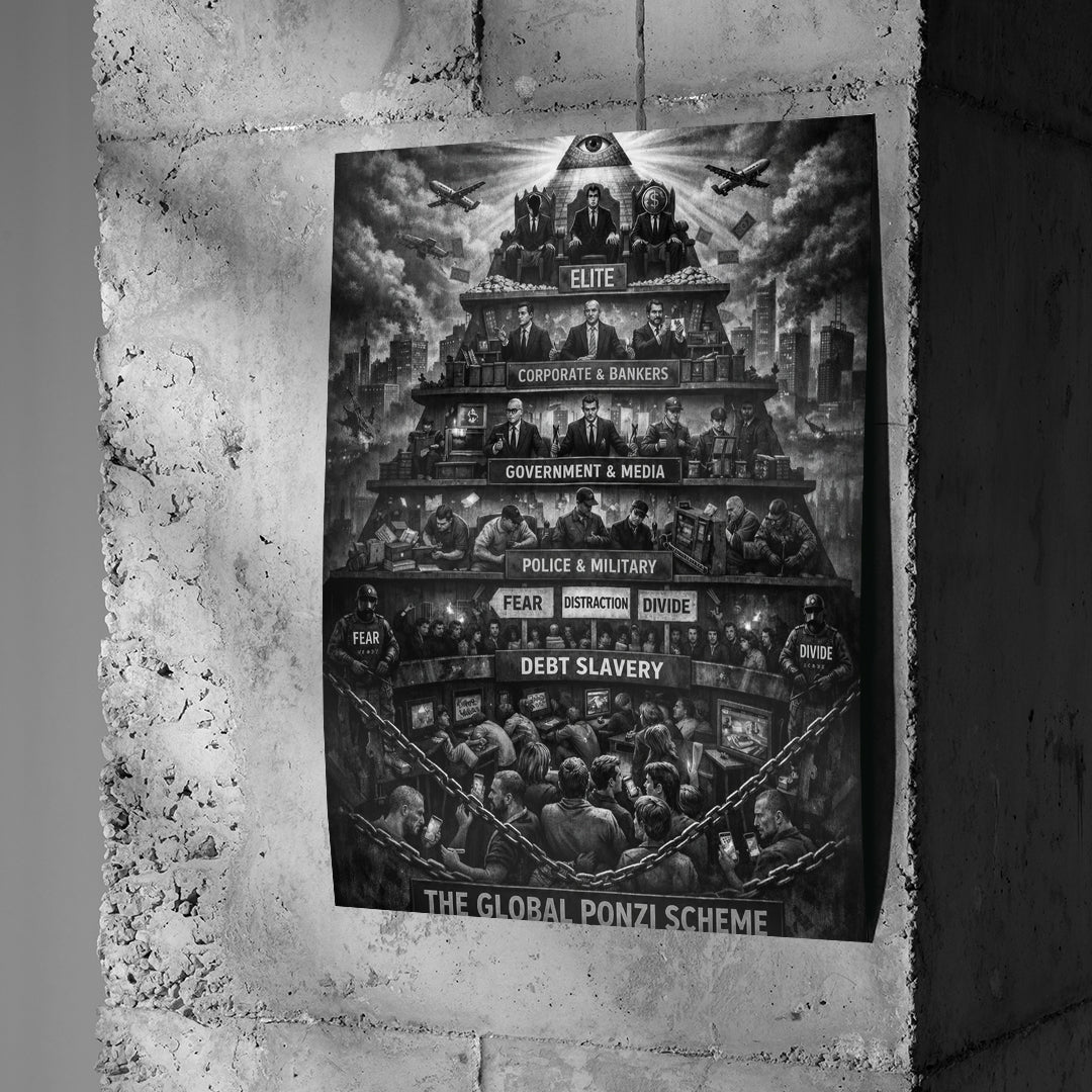Poster auf Betonwand