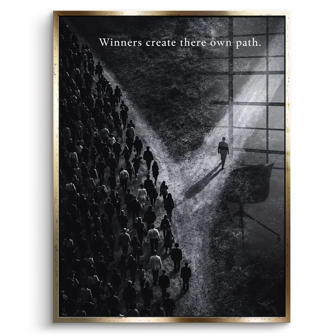Winners Path Acrylglas front_gf