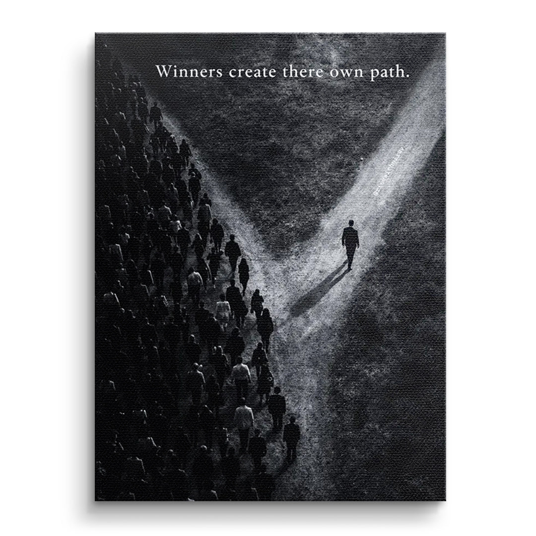 Winners Path Leinwand room_placeholder