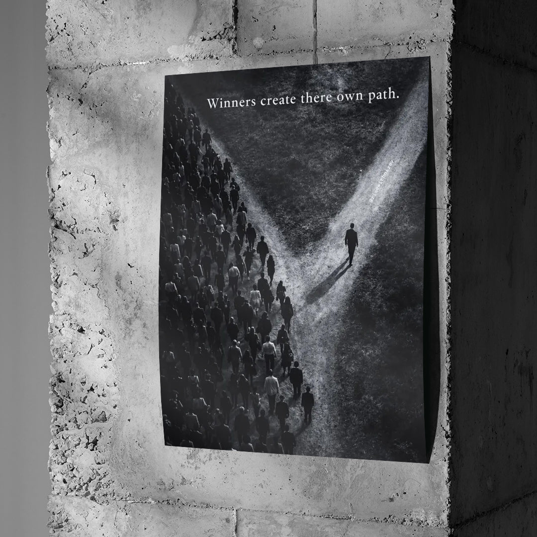 Winners Path Poster beton_wall