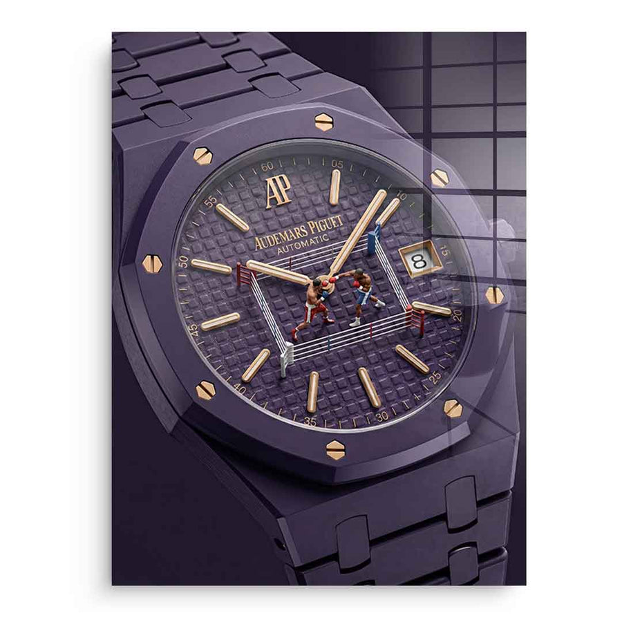 Luxury Timepiece – Boxing - Acrylglas – Vorderseite