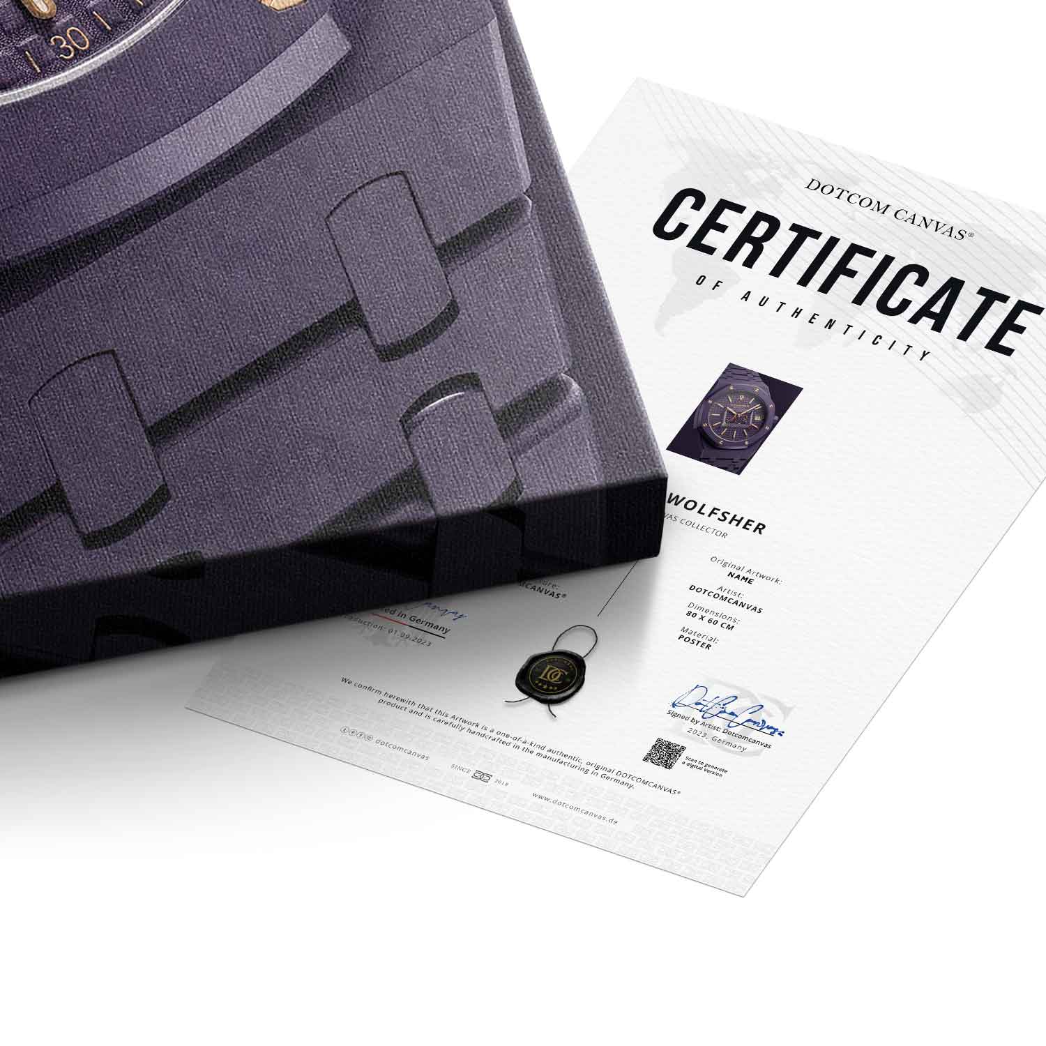 Luxury Timepiece – Boxing Echtheitszertifikat