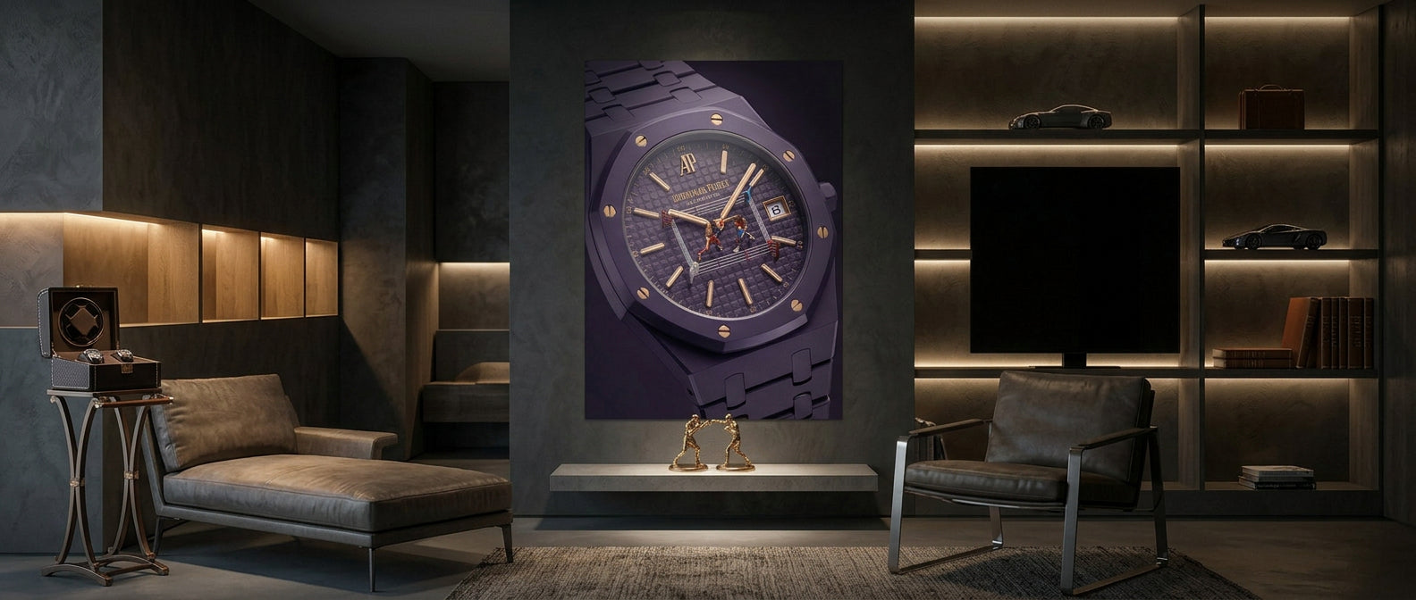Luxury Timepiece – Boxing Poster Banner