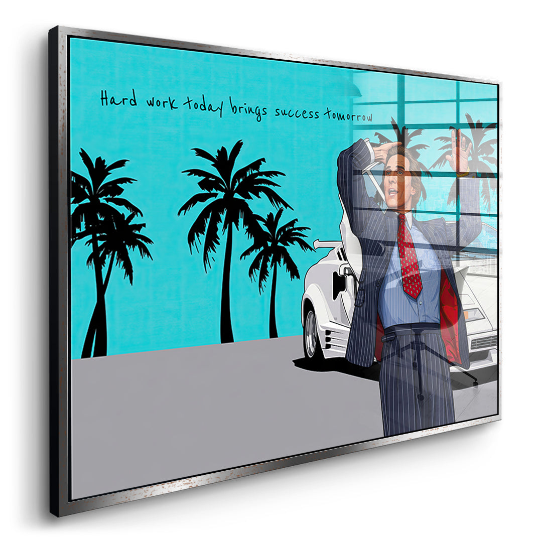 side silver frame