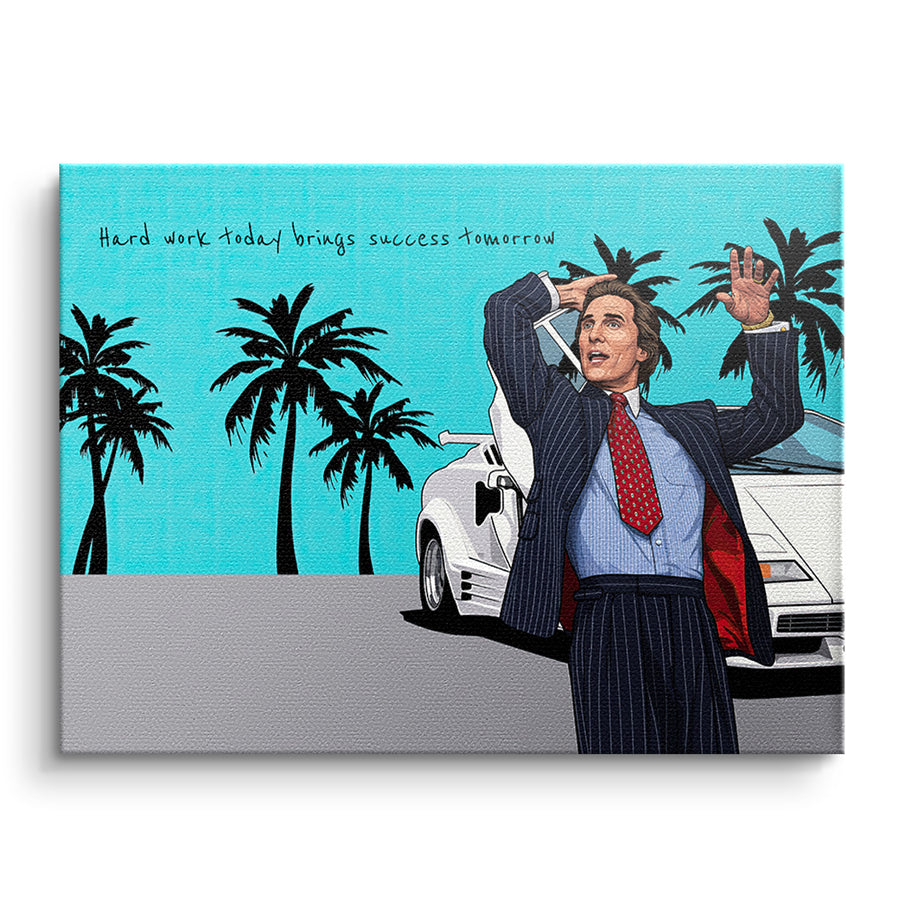 Work hard today – front