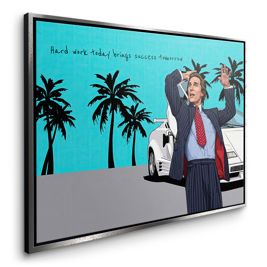 side silver frame