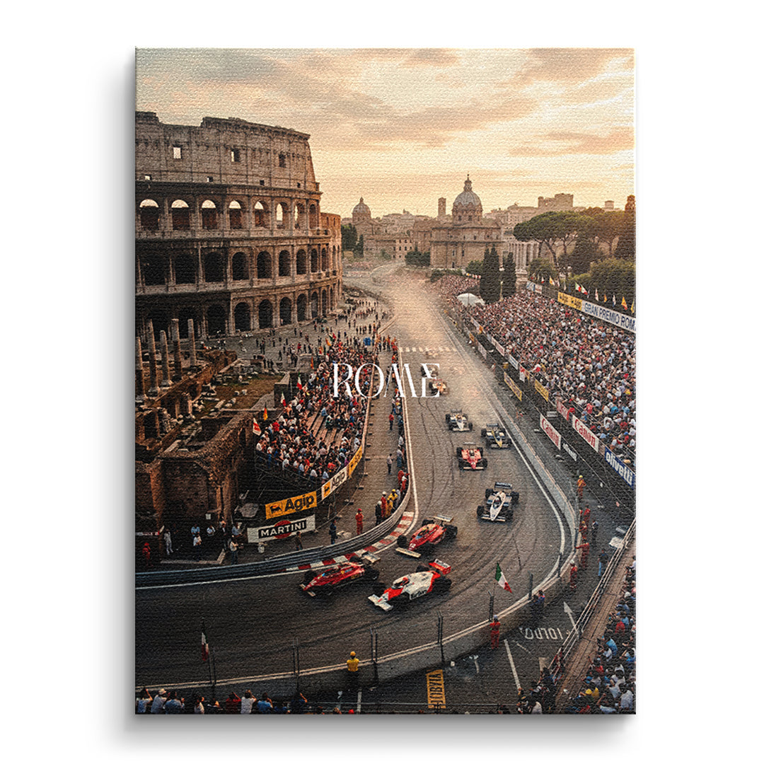 Rome F1 Leinwandbild