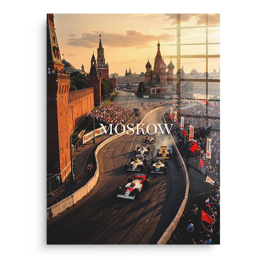 Moscow F1 Acrylglasbild