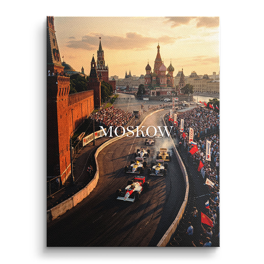 Moscow F1 Leinwandbild
