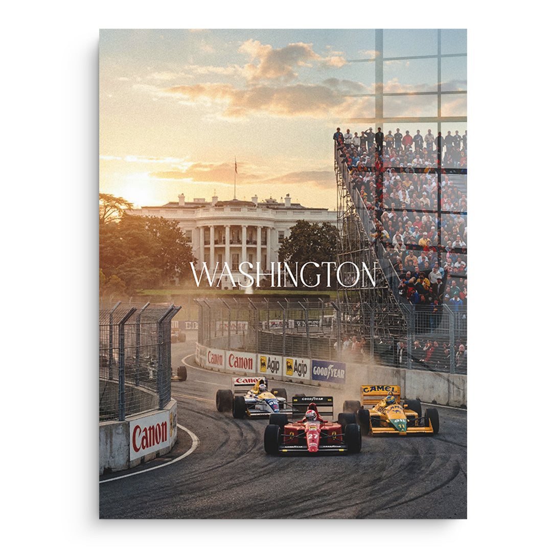 Washington F1 Acrylglasbild