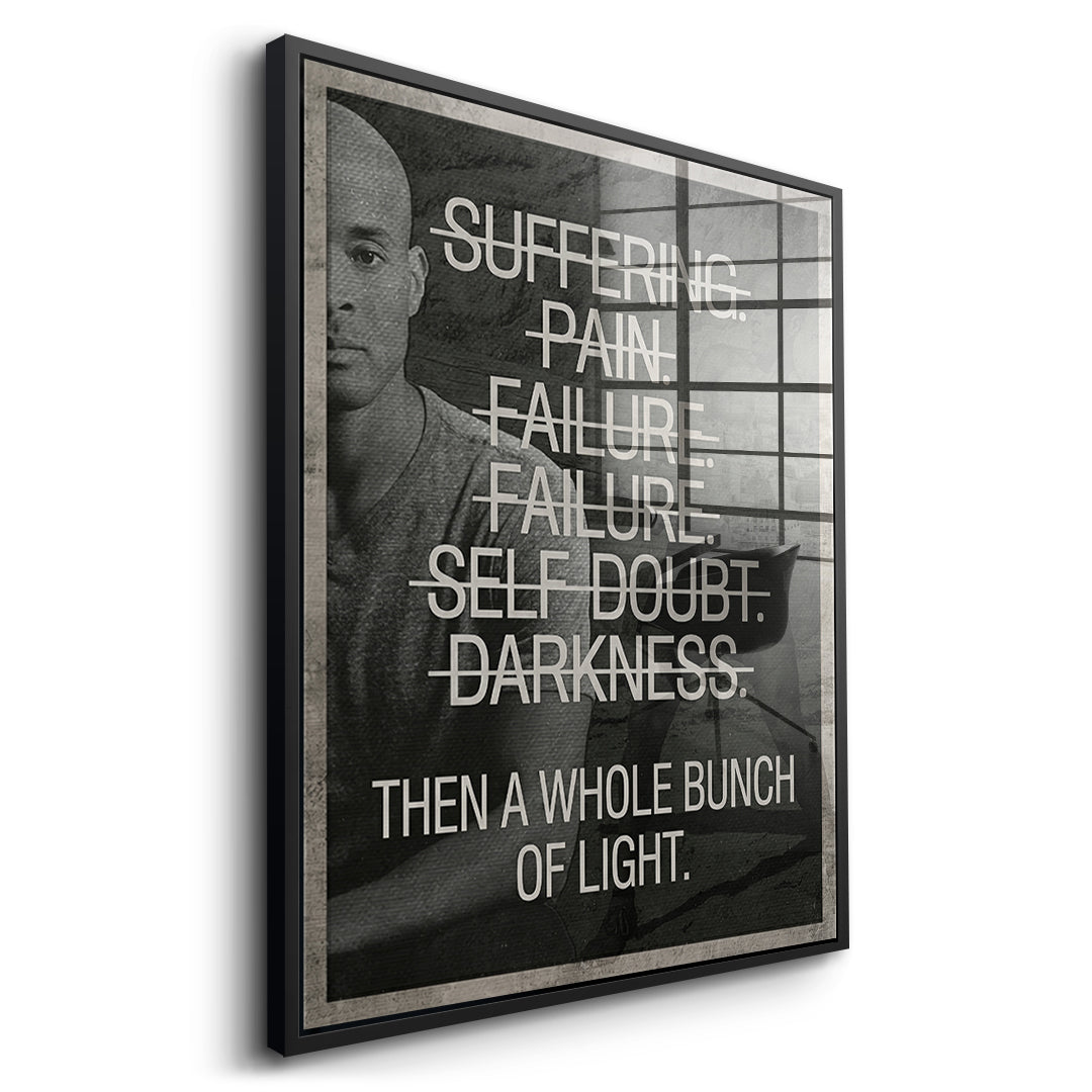 Goggins Mindset Acryl Side Black Frame