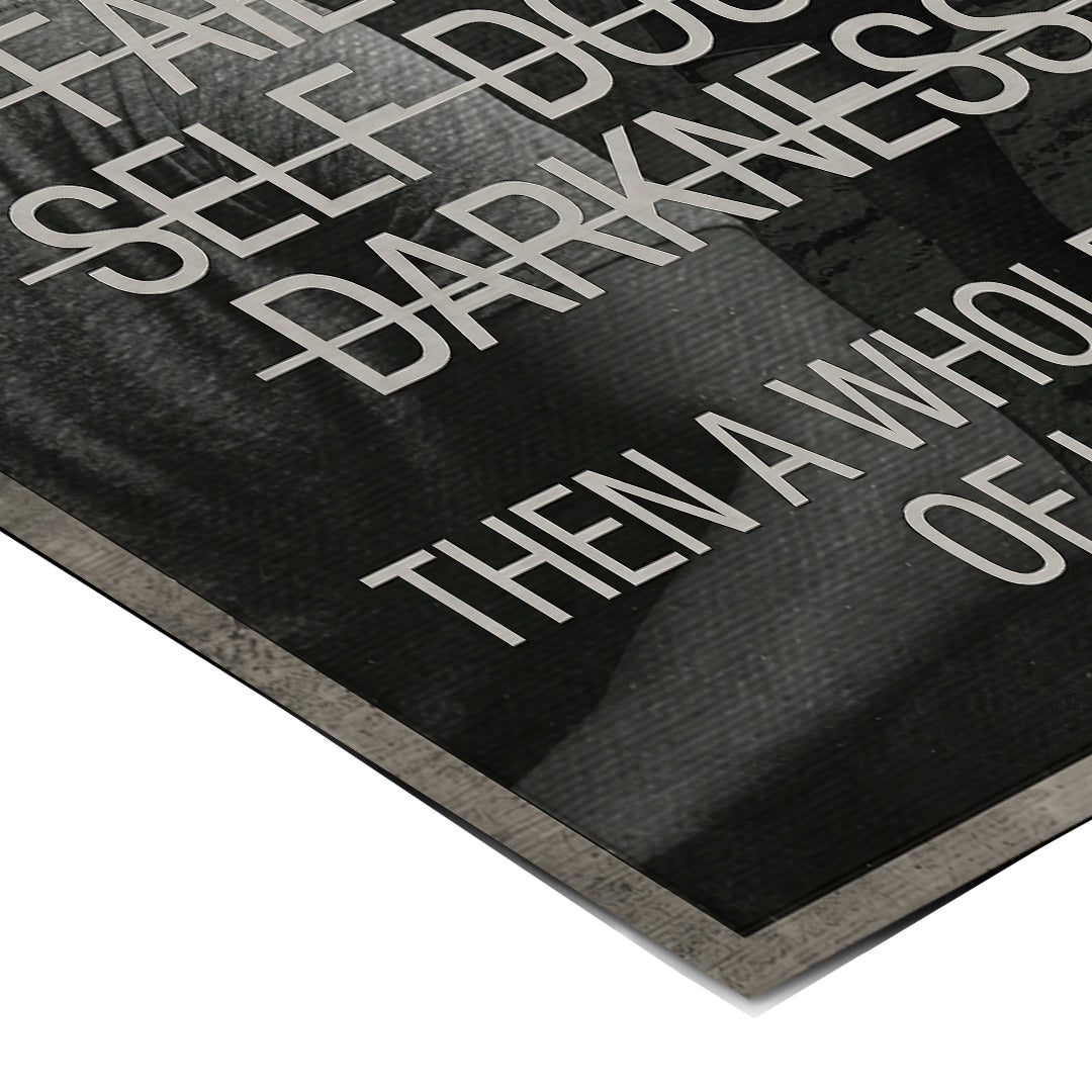 Goggins Mindset Poster Corner Detail