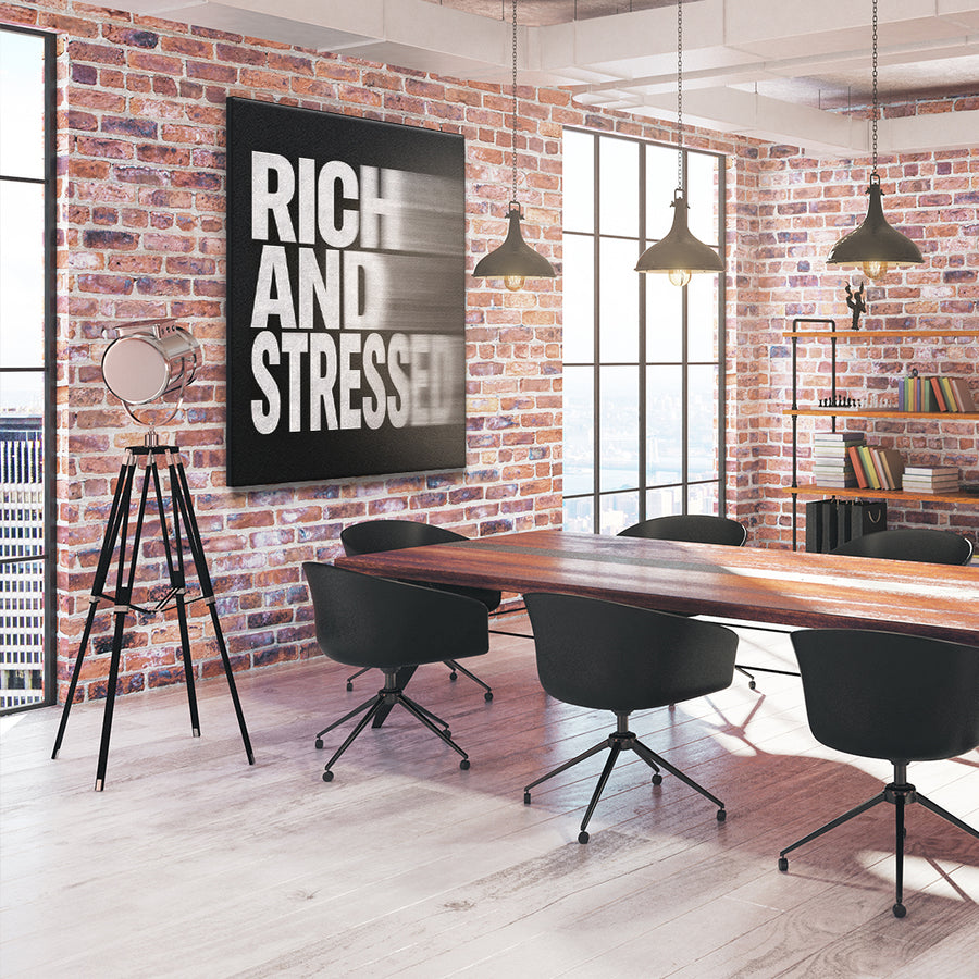 Rich and Stressed (Motion Blur) Raumansicht