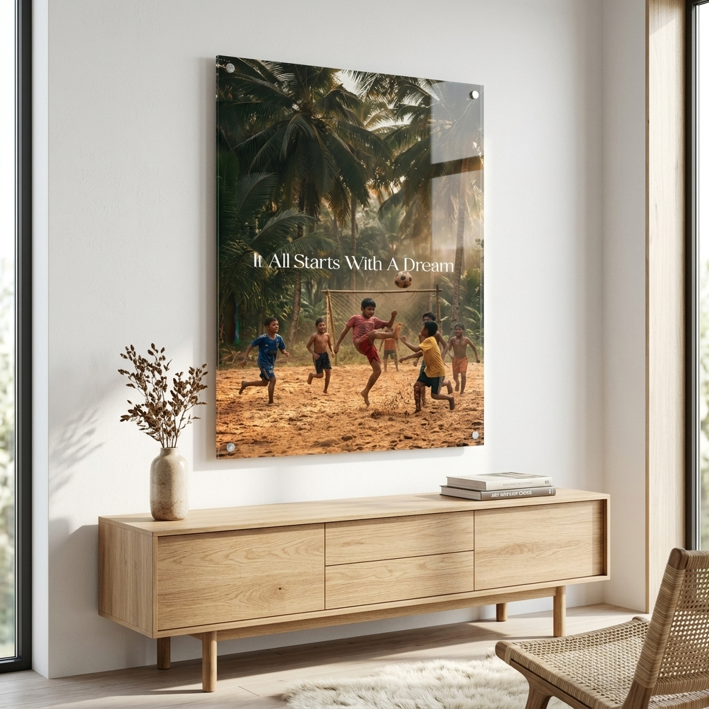DOTCOMCANVAS 3631 Acryl Raum-Mockup