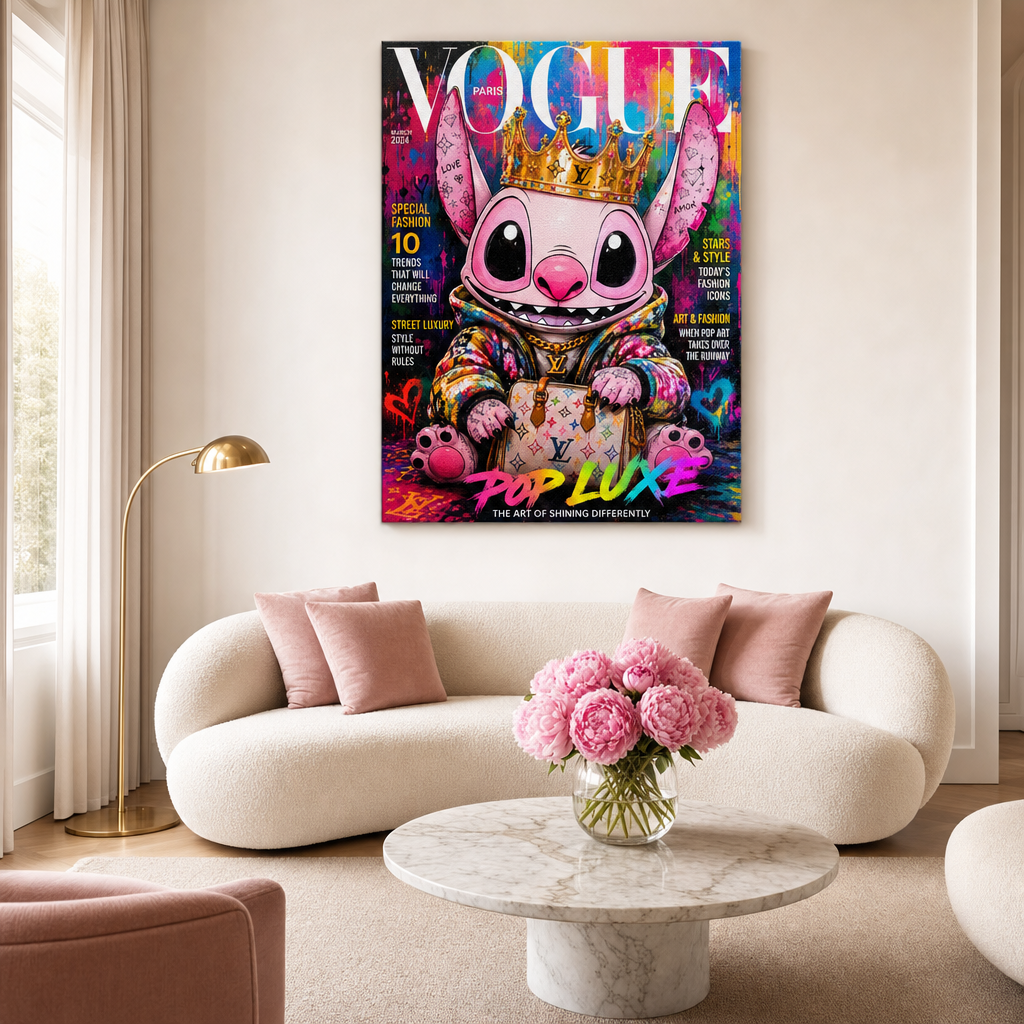 Pop Luxe - Canvas Room mockup