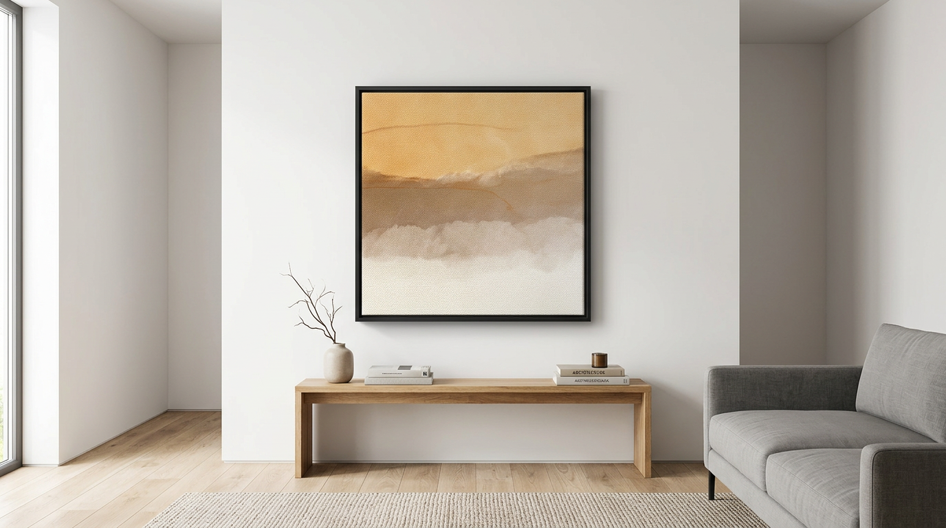 In soft time Leinwandbild Banner