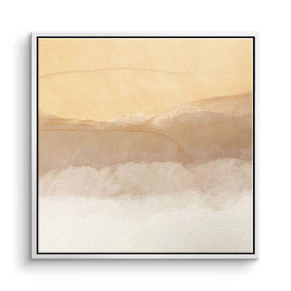 DOTCOMCANVAS In soft time Leinwandbild Vorderansicht weißer Rahmen