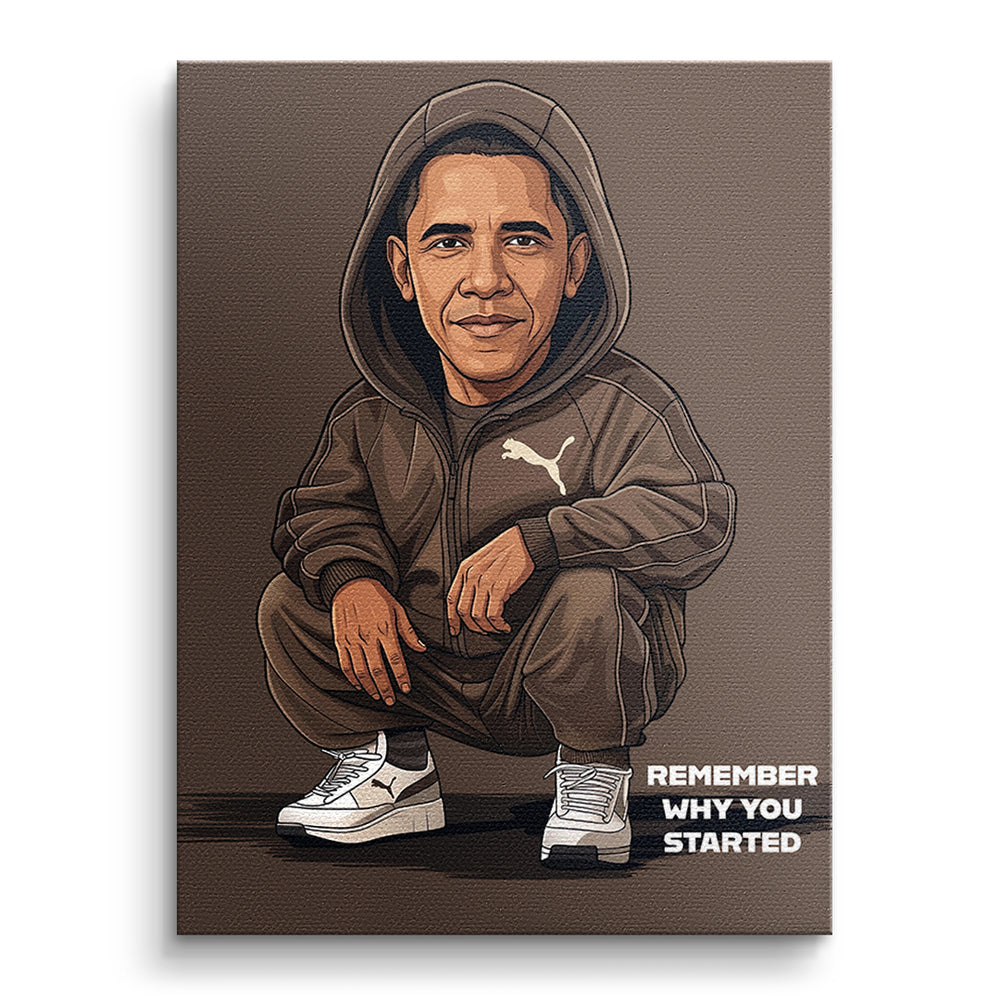 Obama Swag Leinwandbild
