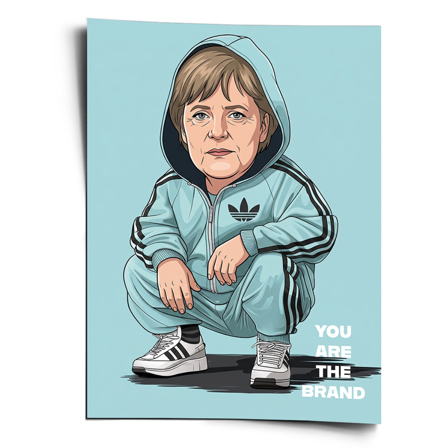 Angela Merkel Swag - Poster – Vorderseite