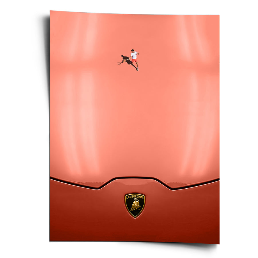 Tennis on the Hood - Poster – Vorderseite