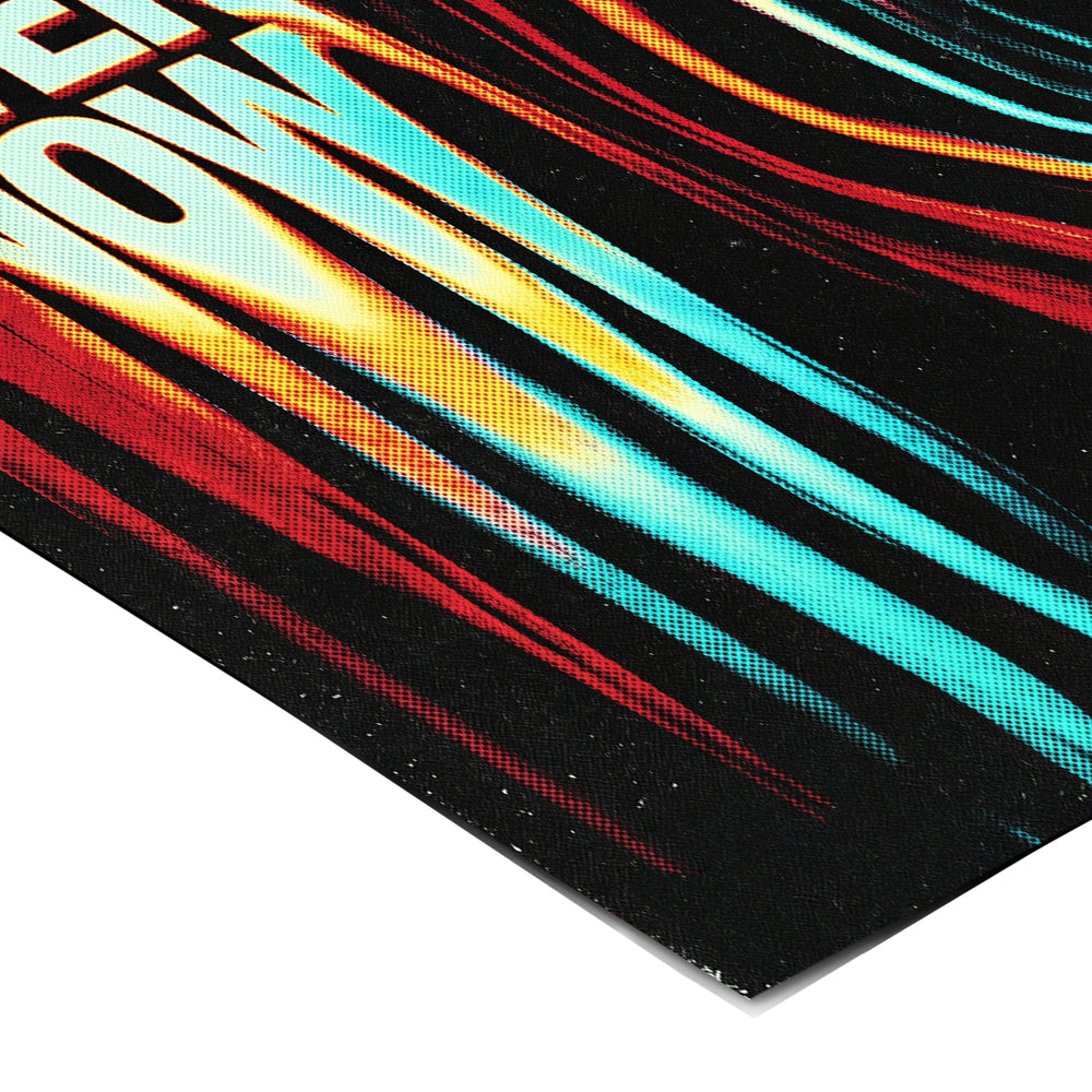 Detailansicht Ecke – If You Never Try Poster
