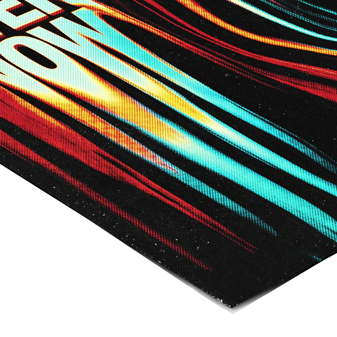 Detailansicht Ecke – If You Never Try Poster