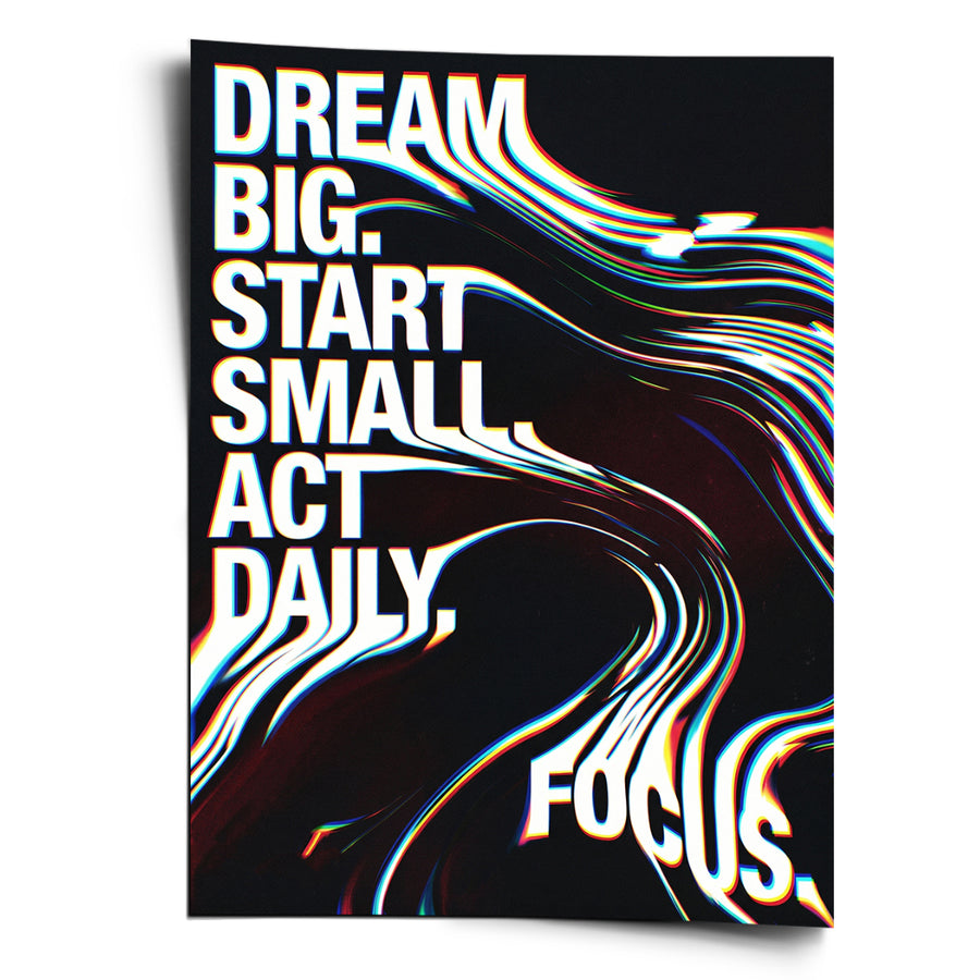 Act Daily - Poster – Vorderseite