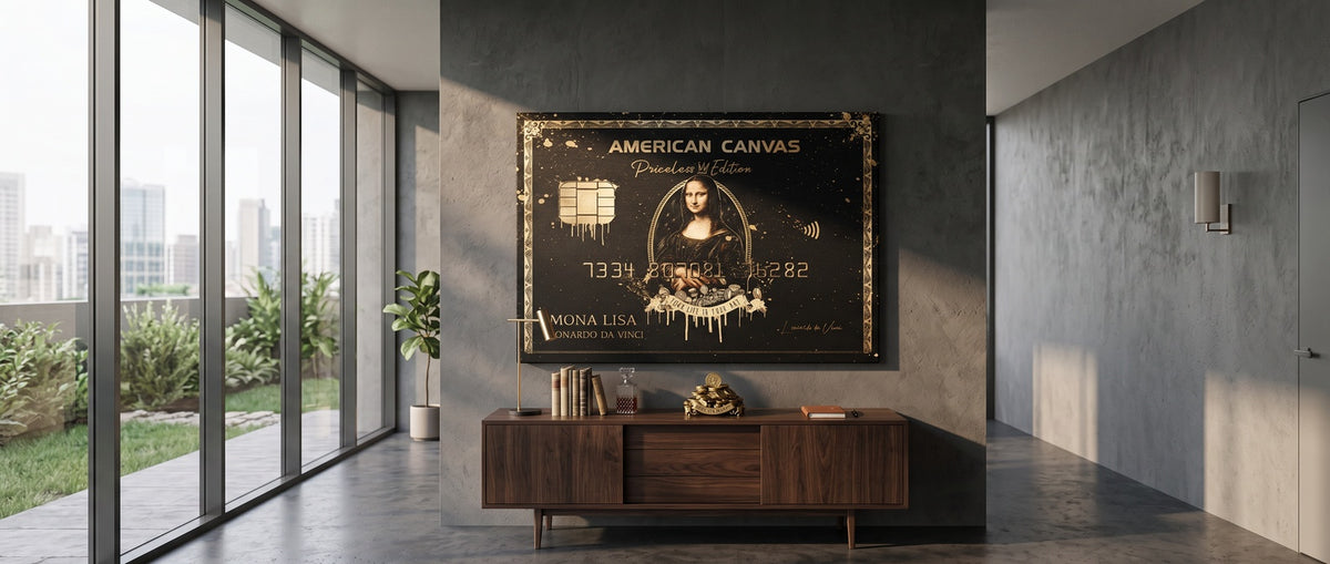 Leinwandbild Royal American Canvas – Mona Lisa Website Banner
