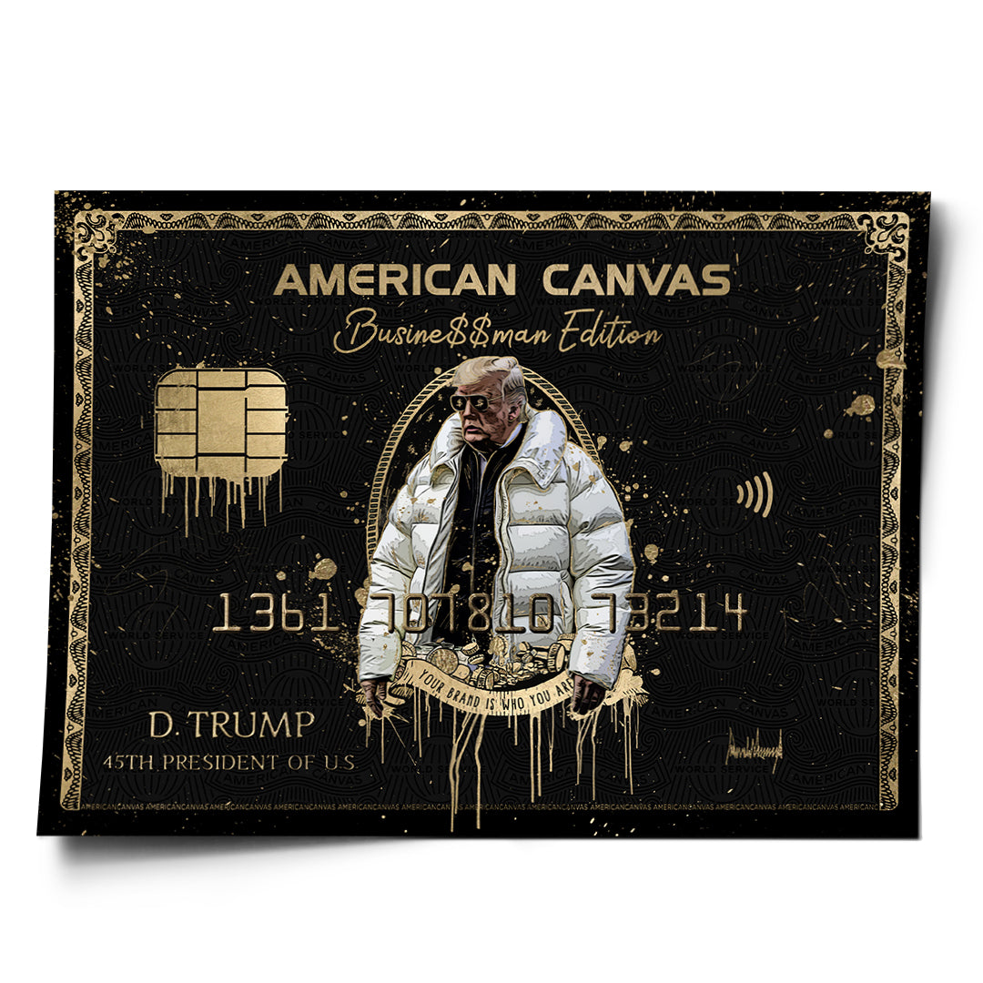 DOTCOMCANVAS Poster Royal American Canvas Trump