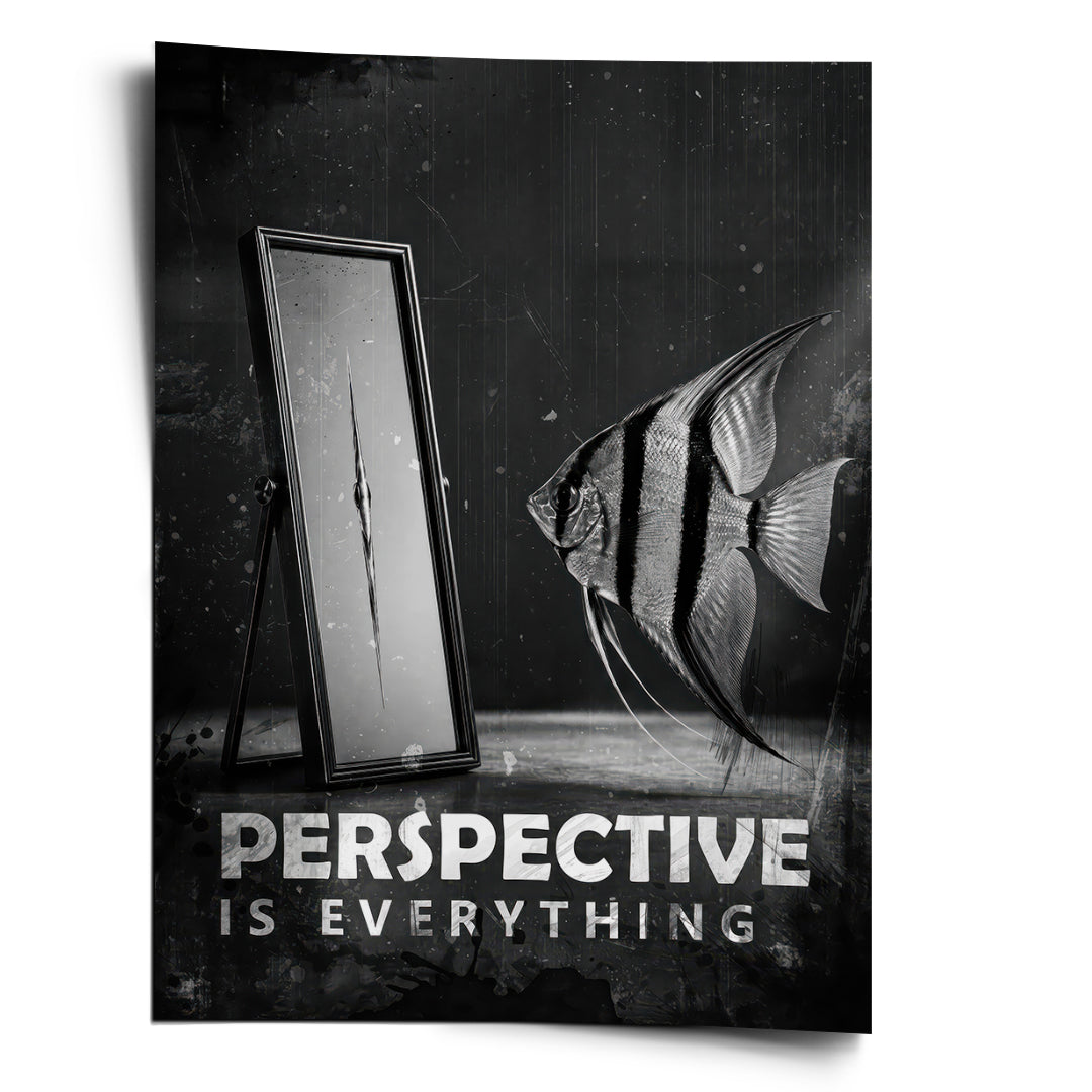 DOTCOMCANVAS Poster Perspective Is Everything (Englisch)