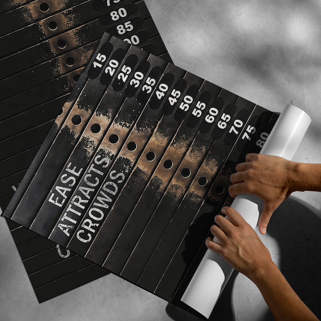 Aufgerolltes Poster Weight Filter