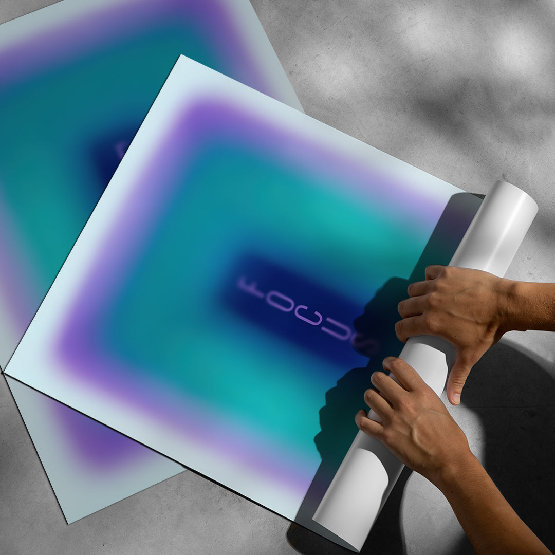 Aufgerolltes Poster Focus Aura