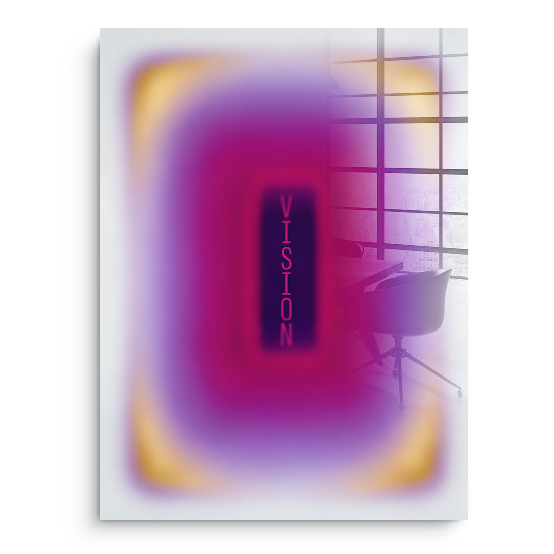 DOTCOMCANVAS Acrylglasbild Vision Aura ohne Rahmen