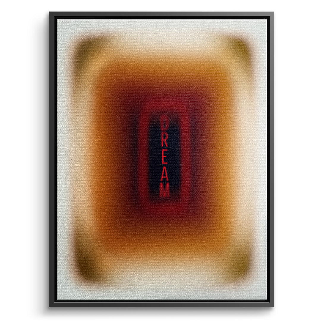 DOTCOMCANVAS Leinwandbild Dream Aura im schwarzen Premium-Rahmen