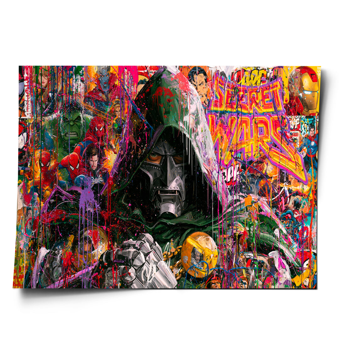 DOTCOMCANVAS Poster Iron Mask