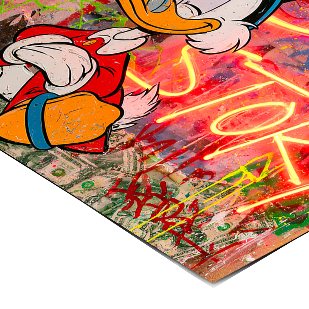 Eckdetail des Posters Success Story