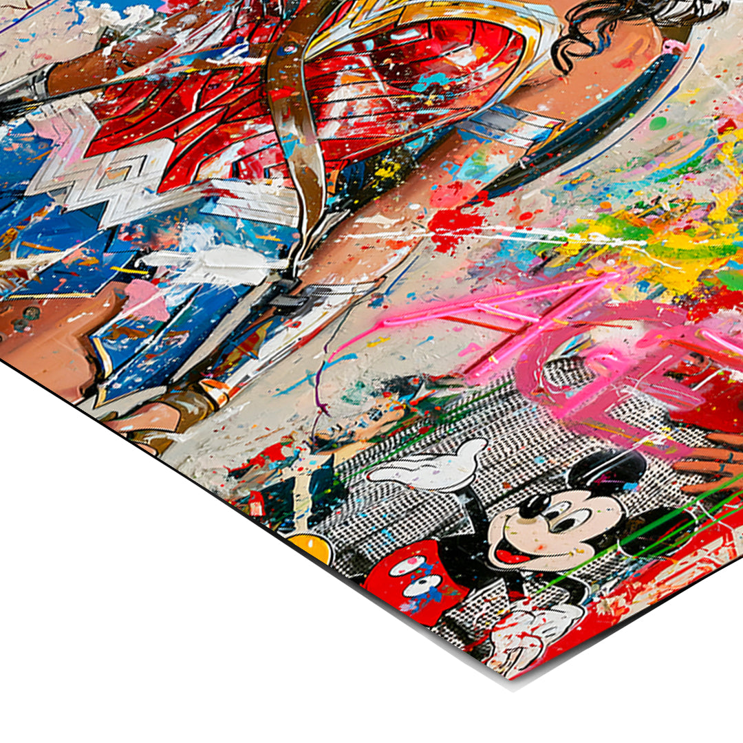 Eckdetail des Posters Golden Age Heroine