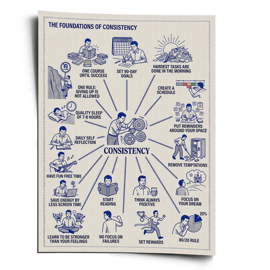 DOTCOMCANVAS Poster Foundations Of Consistency