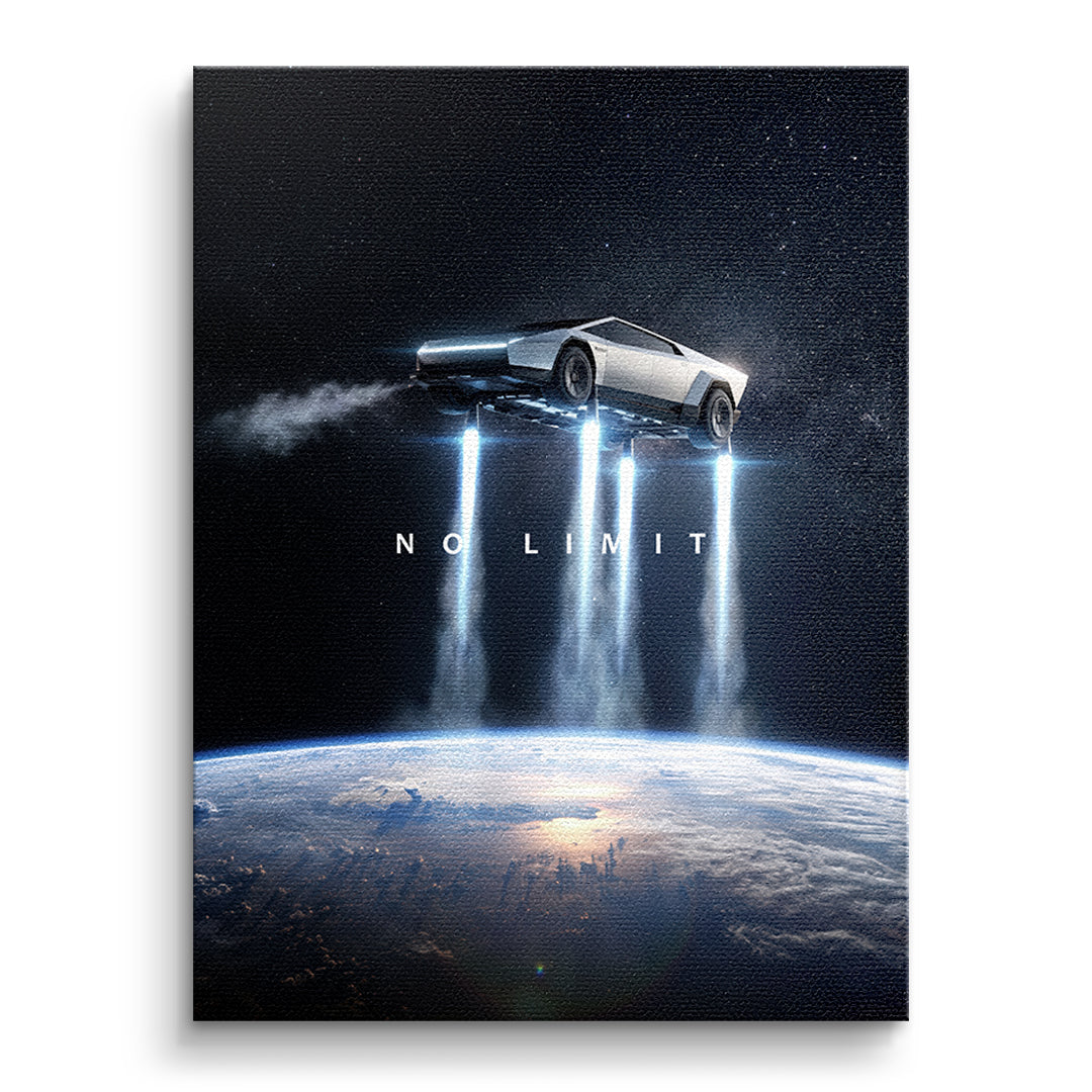 DOTCOMCANVAS Leinwandbild No Limit Orbit ohne Rahmen